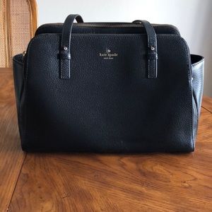 Authentic Kate Spade Black Tote Bag